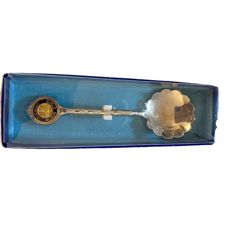 Original‎ Packaging, Hawaii Aloha State Vintage Souvenir Spoon Collectible